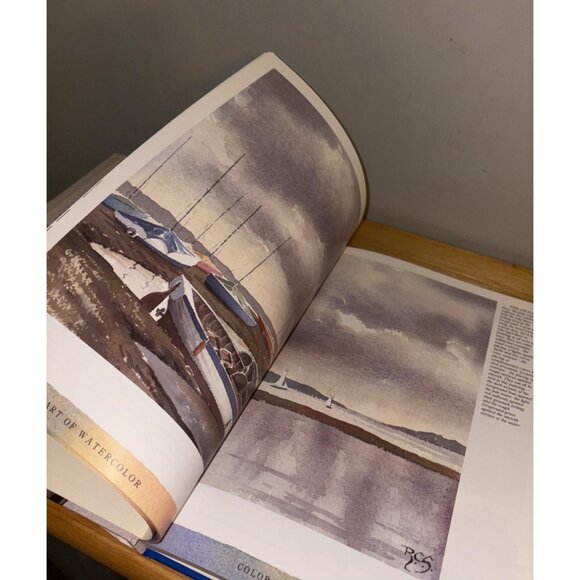 The Art Of Watercolor Ray Campbell Smith Hardcover Book Guide Skills Techniques - Picture 13 of 16